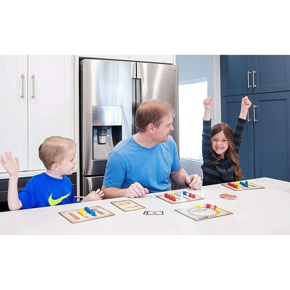 Inspiration Play Rail Wreck Kids Train-Themed Preschool Educational Board Game